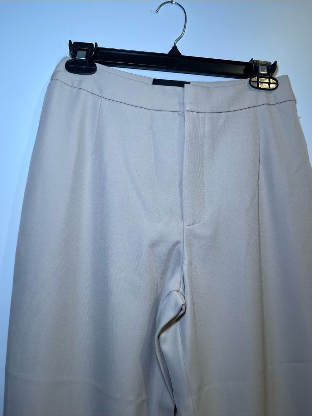 Women's Cream Flare Dress Pants prettylittlething NWT - Picture 6 of 16